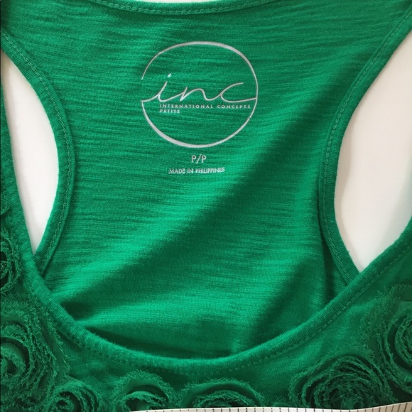 Green Embellished Tank Top - Picture 8 of 8